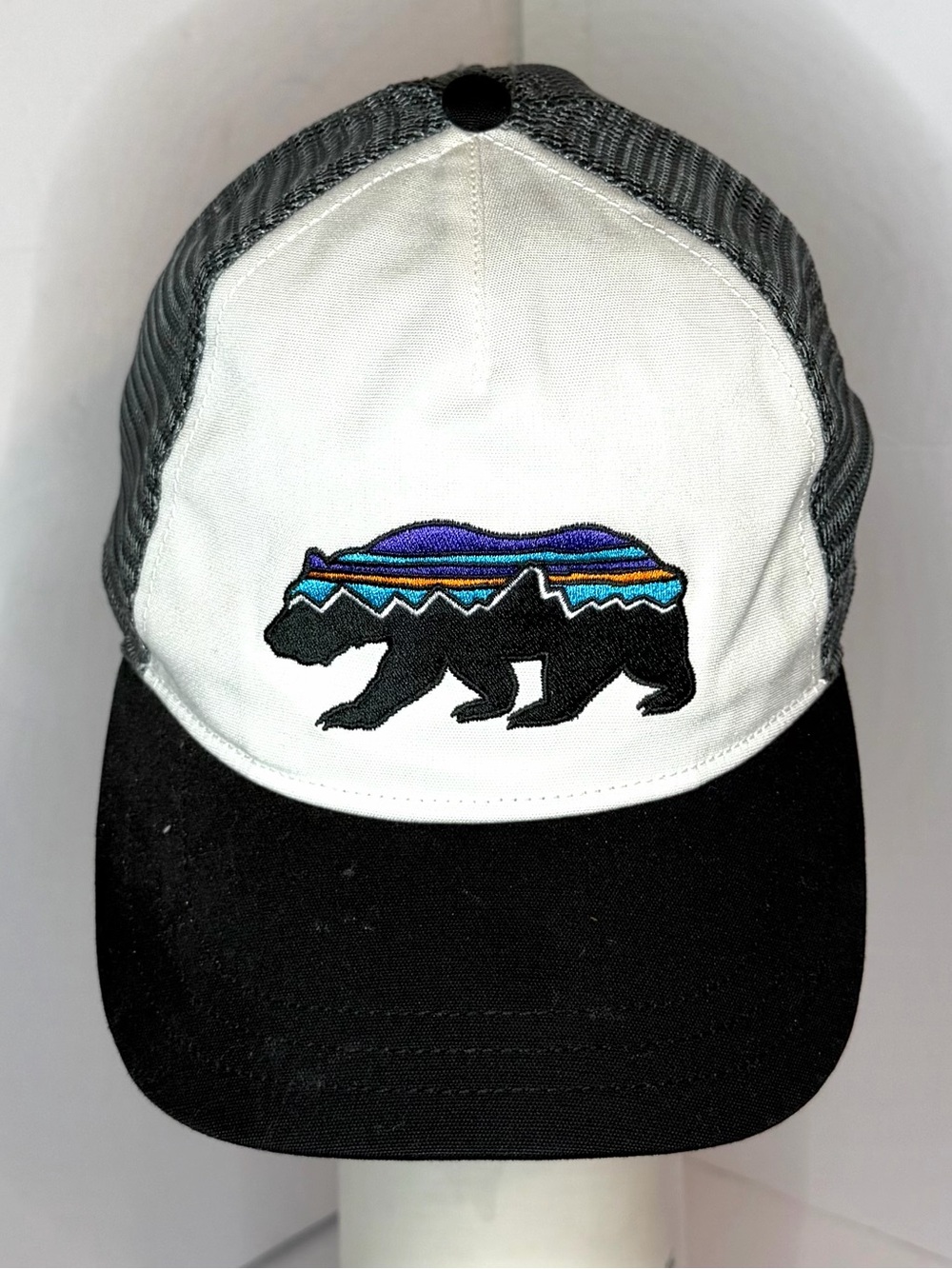 patagonia Trucker Hat with Bear Patch